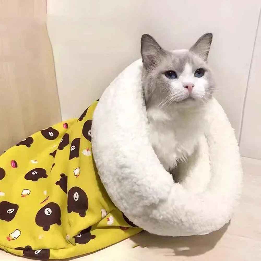 niche pour chat- sac