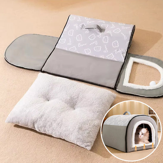 niche pour chat grotte