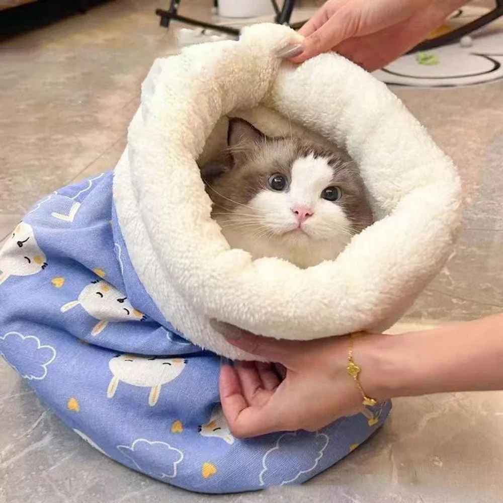 niche pour chat- sac