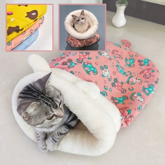 niche pour chat- sac