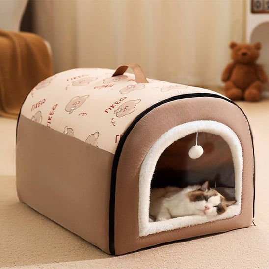 niche pour chat grotte
