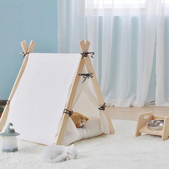 niche pour chat tipi